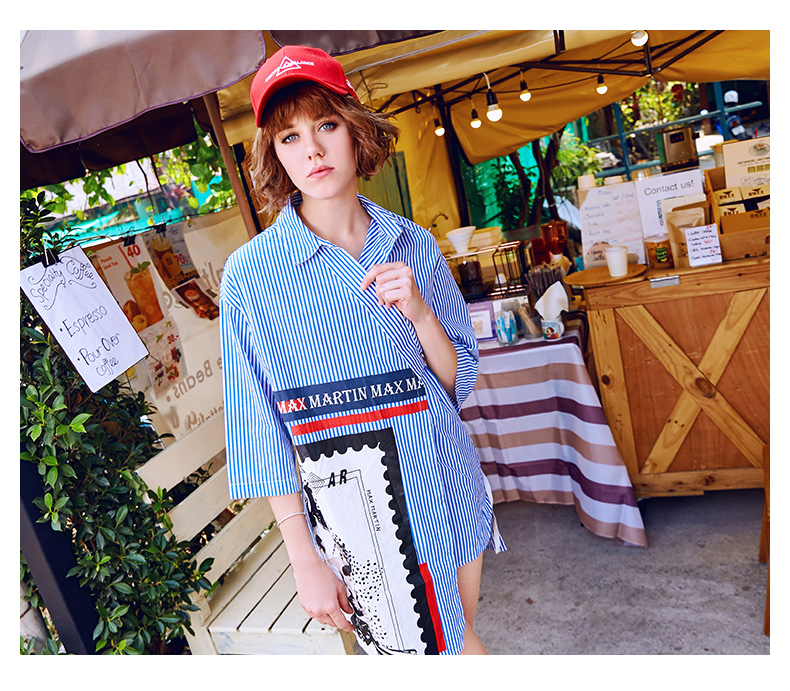 欧美显瘦条纹连衣裙爆款,条纹连衣裙怎么穿都显瘦