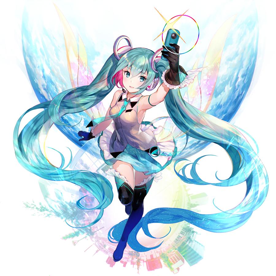 初音未来cos拿录取通知书,初音未来交响音乐会cos