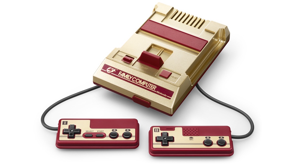 任天堂迷你红白机出新款金光闪闪收录20款漫改游戏