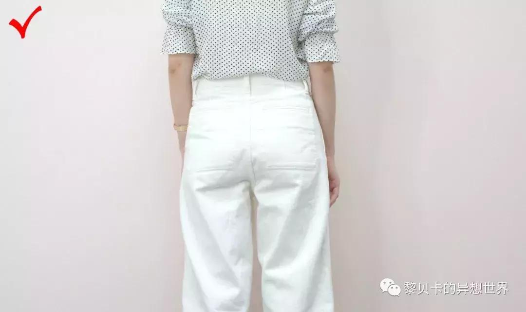 显瘦阔腿裤百搭秋季,最好穿的白色显瘦阔腿裤