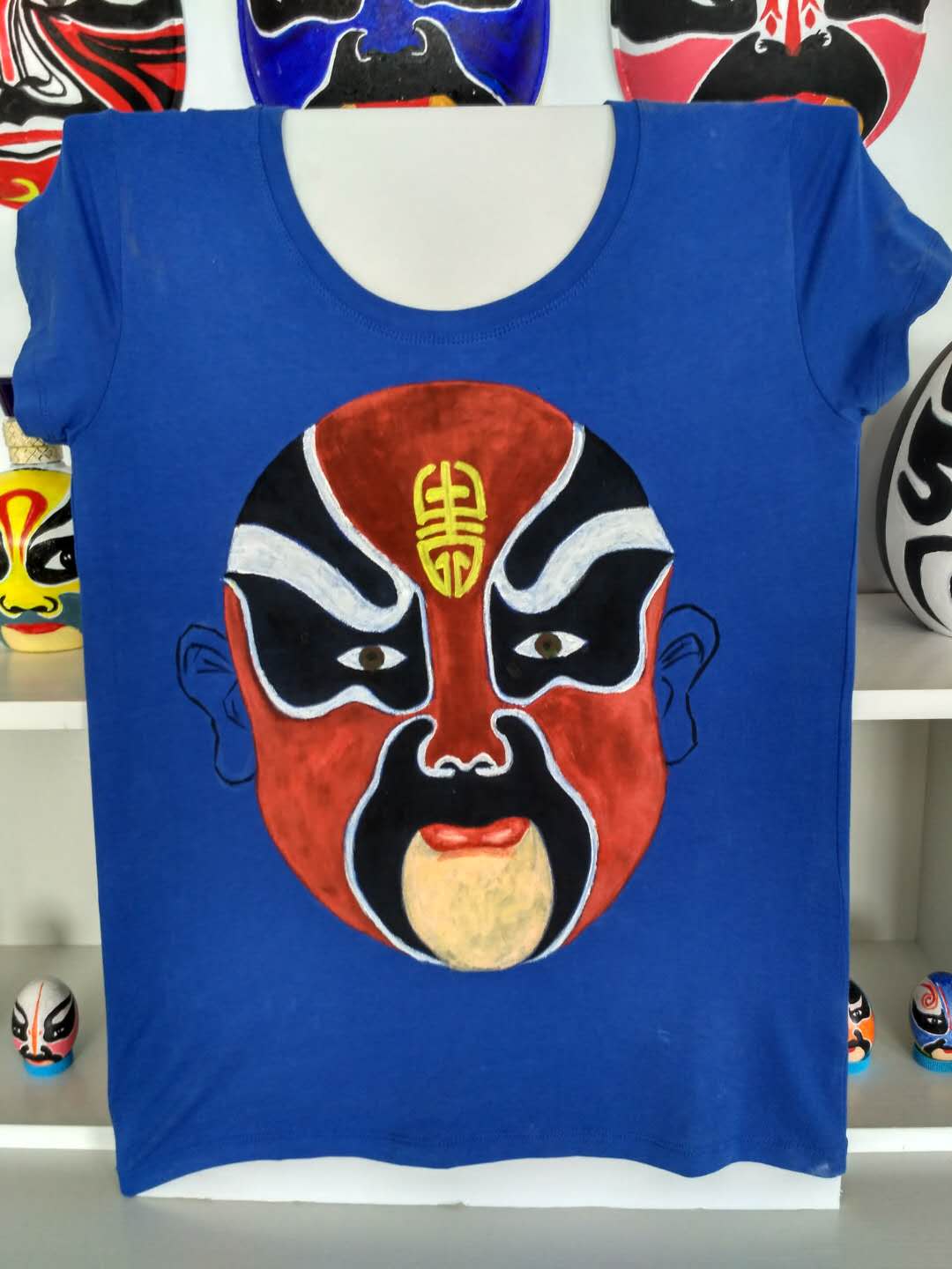 各具特色的文化衫,国粹绽放