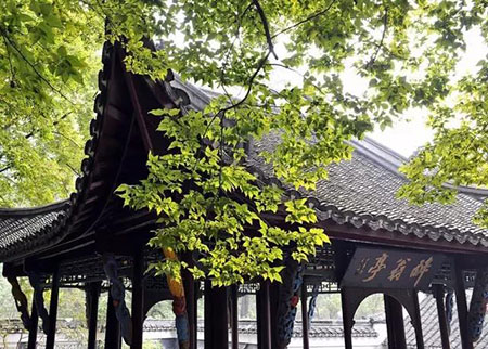 亭台楼阁轩榭廊舫一体的房子,人造亭台楼阁轩榭廊舫靓丽夺目