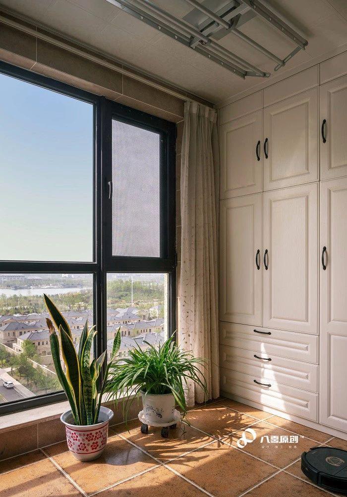 淄博绿城百合装修,淄博绿城百合花园露台设计