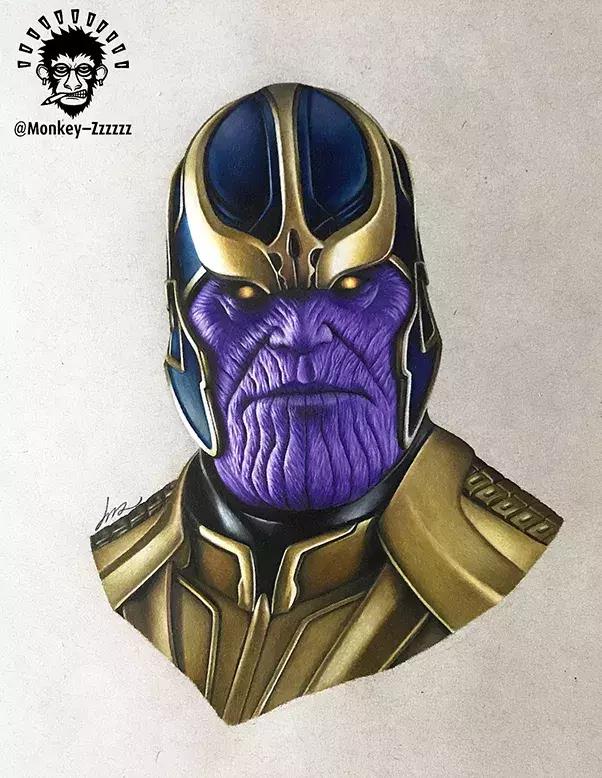 这年头不会画画，都不好意思说自己是漫威粉