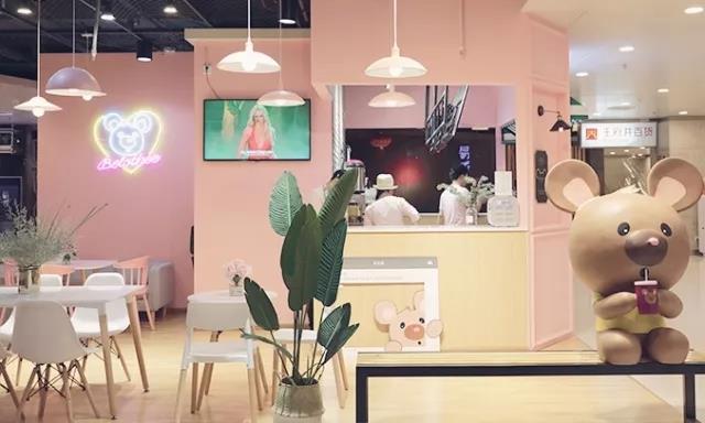 统群装饰,顺城购物中心甜品店