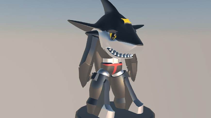 铁甲小宝中的巨型机器人,铁甲小宝鲨鱼巨人有多强