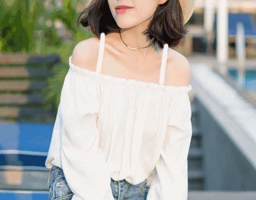 「美肤颜习会」和内衣带说拜拜,这个夏天穿一字肩再也不尴尬!