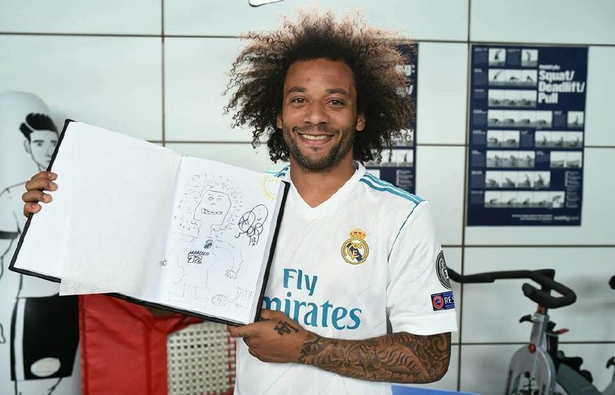 皇马球星画像,皇马绘画头像