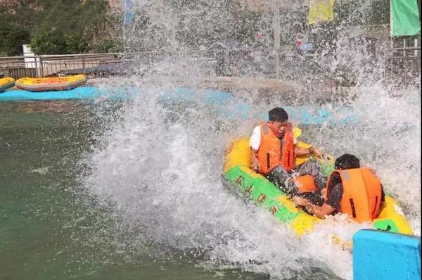 孤山寨竹筏,孤山寨儿童漂流