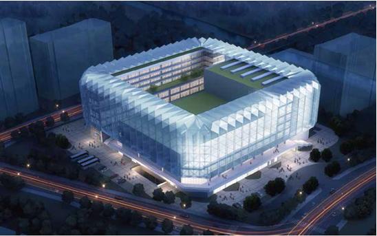 运河体育公园体育馆建成,公园广场最新建设项目