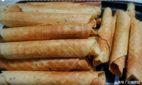 蛋卷儿做法教程,做蛋卷儿为什么要用玉米油