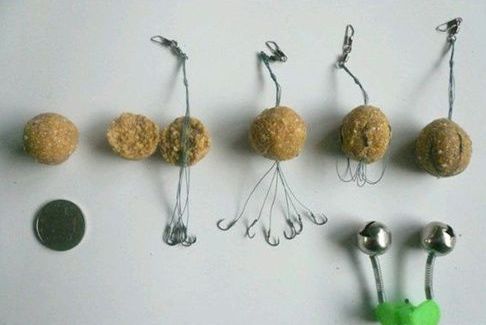 海竿爆炸钩用什么饵料钓鲤鱼草鱼,海竿钓鲫鱼用几号爆炸钩