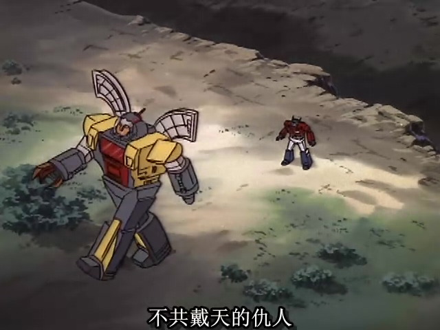 不共戴天的朋友,变形金刚大力金刚对战图片
