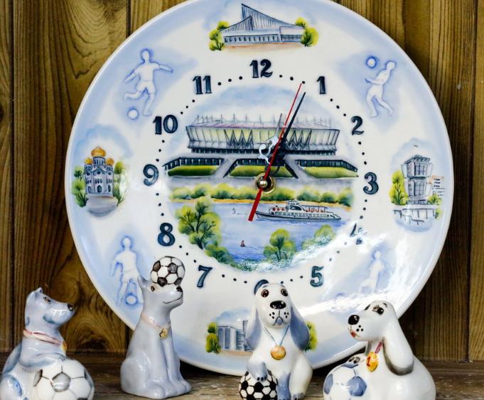 俄罗斯世界杯吉祥物宣传片,世界杯题材纪念品