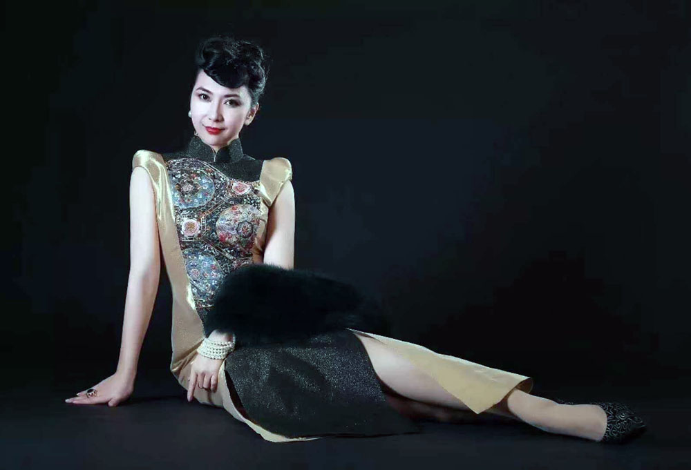 东方雅韵“那旗袍”娴淑温婉杨明明