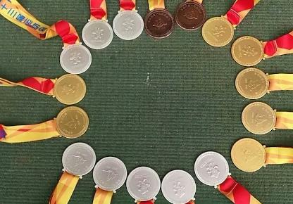 渭南第十三届运动会奖牌,2020年合阳田径运动会