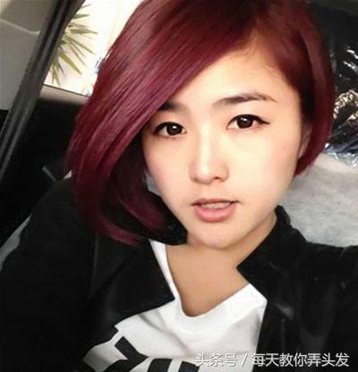 圆脸短发型中年女2020流行发型,脸型瘦中年女士短发发型气质