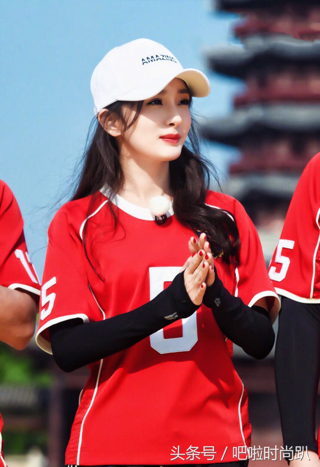 关晓彤杨幂世界杯,关晓彤世界杯