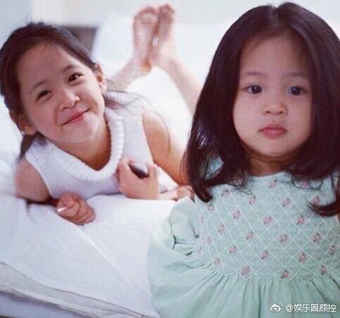 欧阳娜娜童年私照曝光,简直水蜜桃精转世,全身名牌这鞋太讲究了