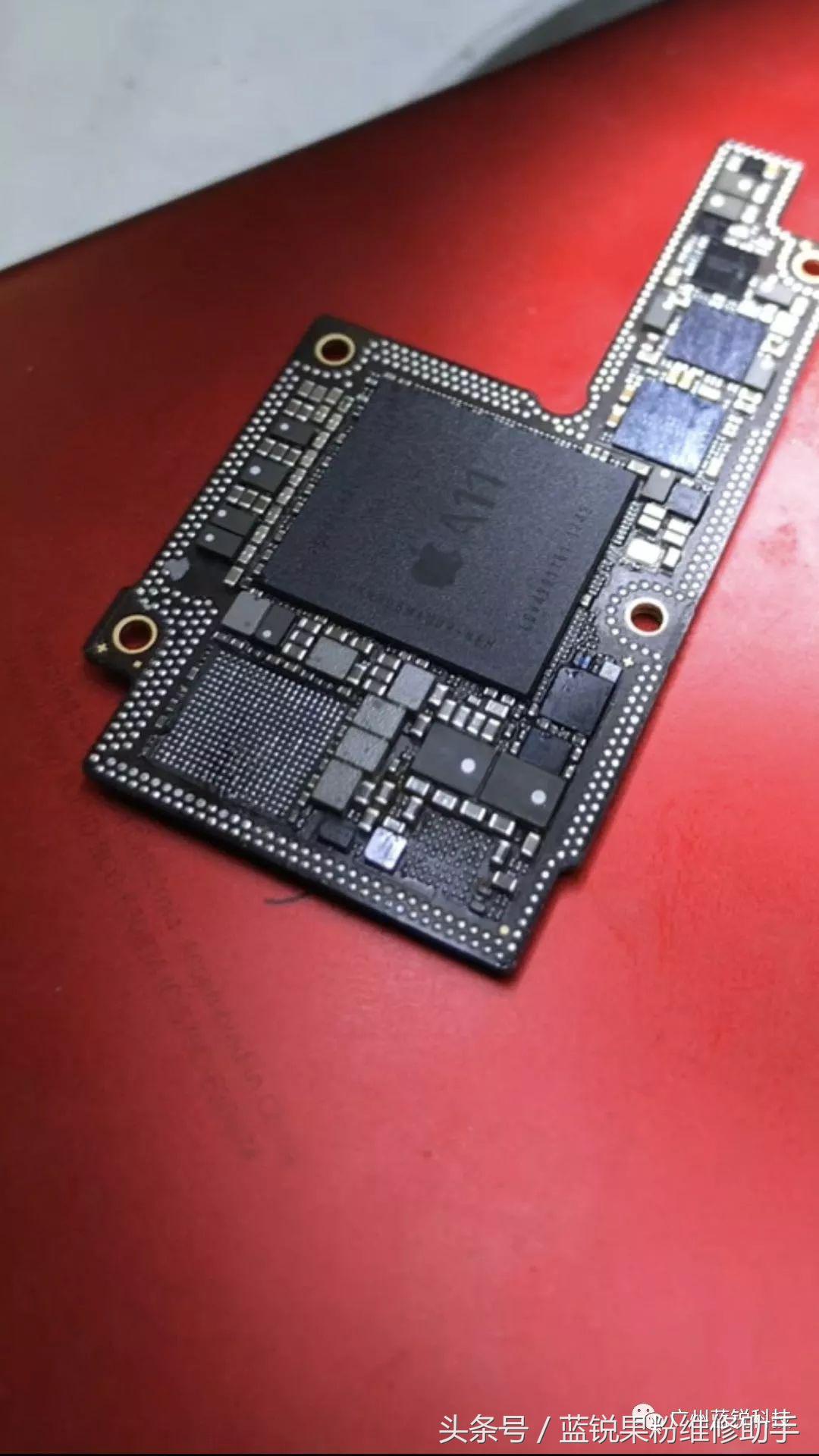 iphonex掉电容修复,iphonex主板电源短路维修