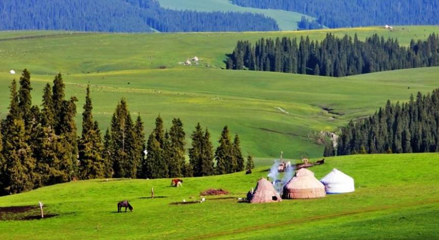 赵丽颖林更新《楚乔传》，赵丽颖被狼追杀，景点原来是这里！