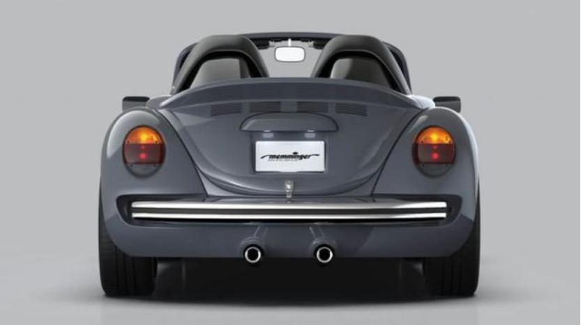 最复古的大众甲壳虫!双门双座敞篷设计,看起来酷似保时捷