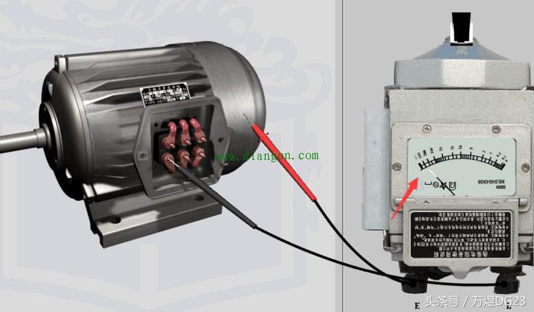 摇表测量三相防爆电机好坏,摇表测量三相电机三角形接法好坏