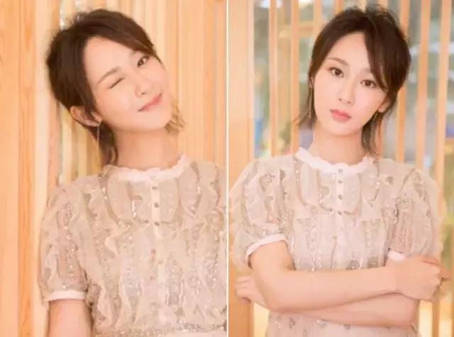 佟丽娅古装发型怎么扎,佟丽娅扎短辫的发型