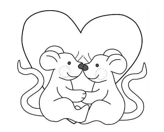 填色画可打印12星座美少女,幼儿填色画a4直接打印