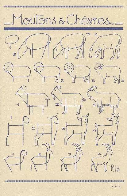 3分钟就能学会的简笔画教程,三分钟教你画超可爱的简笔画