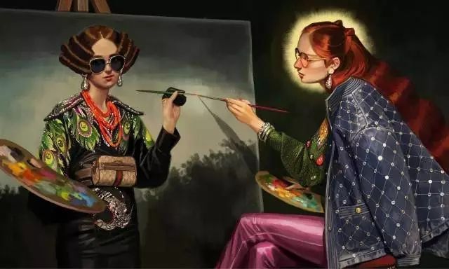 gucci墓地走秀音乐,gucci好莱坞时装秀