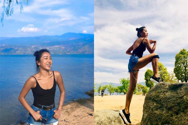 吉克隽逸与贝克汉姆同框，黑皮妞的时髦，就要跟纯色正面刚