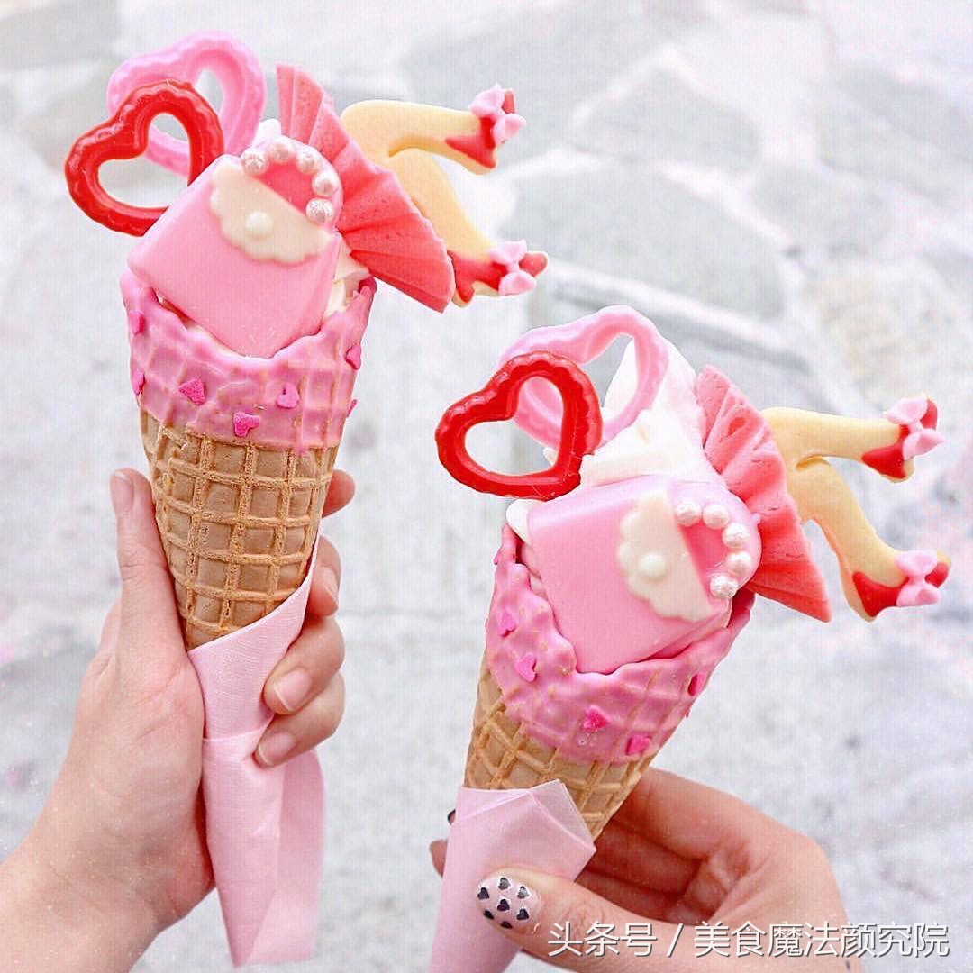 少女心泛滥的日本原宿EddysIceCream，美腻小姐姐聚集地~