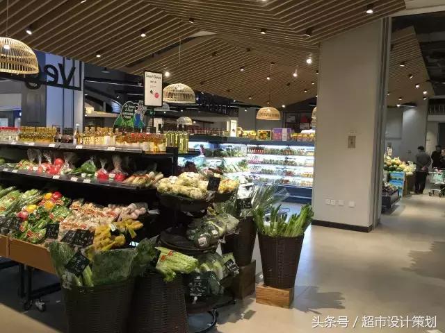 商业超市空间设计效果图,超市展示区设计效果图