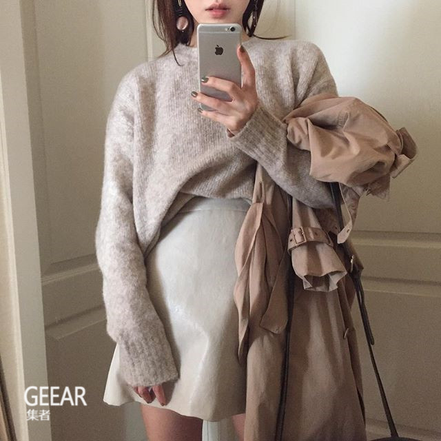 知性简约耳饰,知性风格耳饰