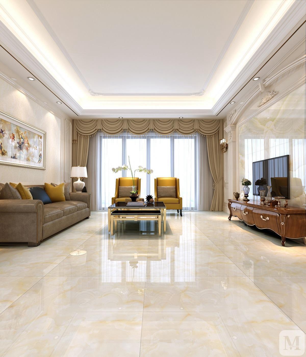 玻化砖抛光砖和通体砖哪个好,通体砖抛光效果