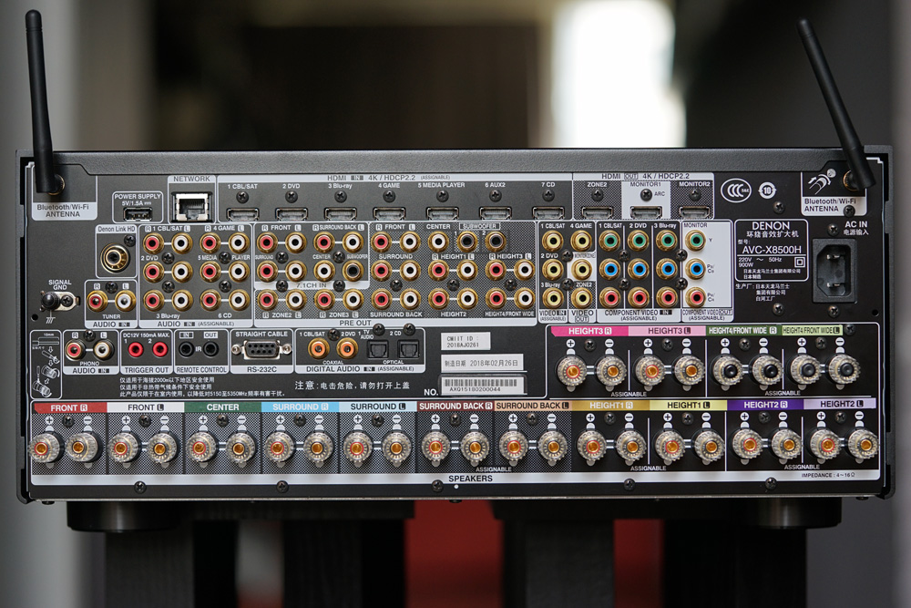 天龙avc-a110功放效果,天龙avc-x8500h怎样连接电视