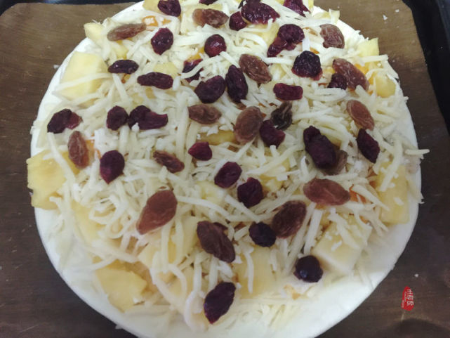 美味的披萨儿童手工,教你一个简单的水果披萨