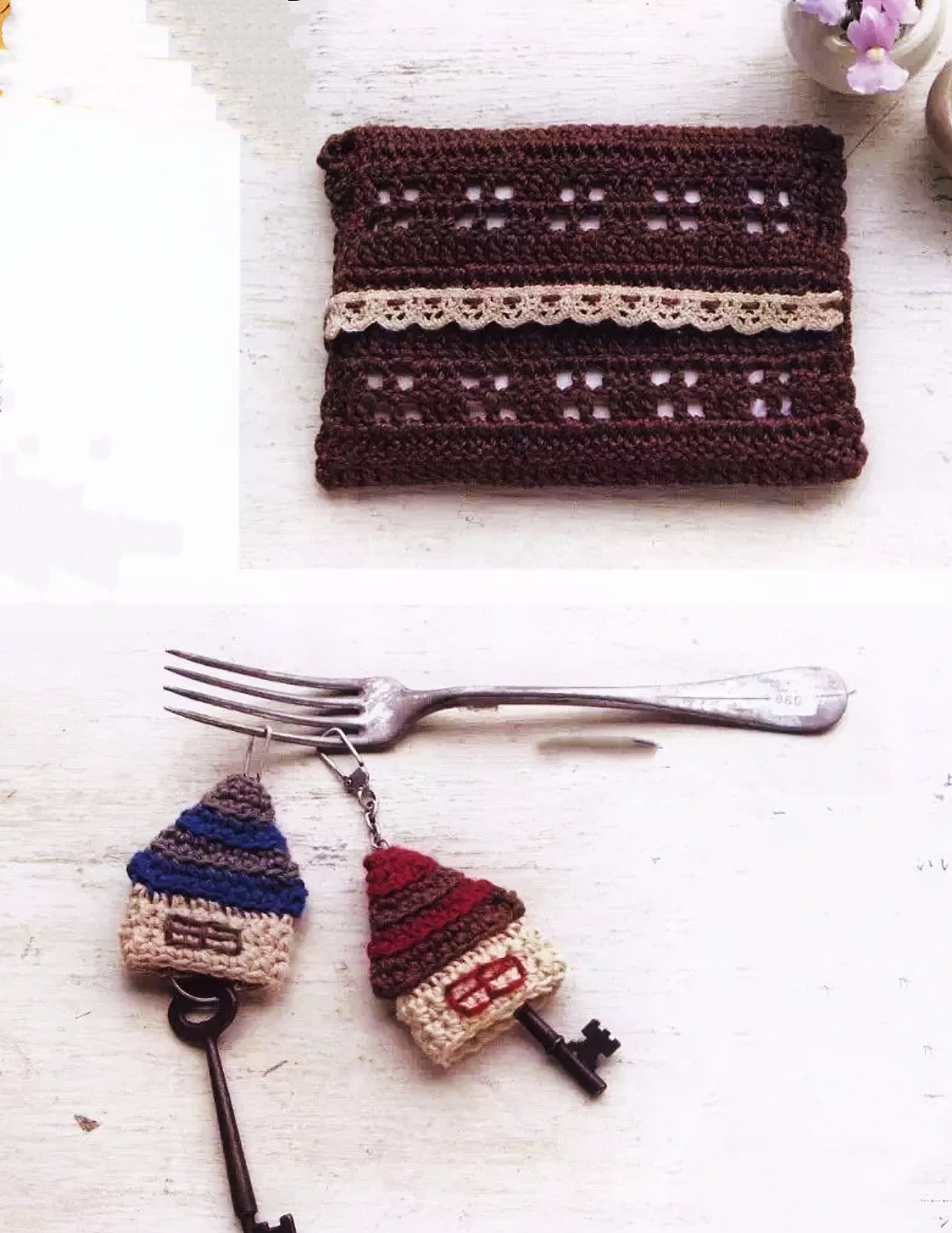 最简单的钩针钩包包视频,时尚钩针女士包包