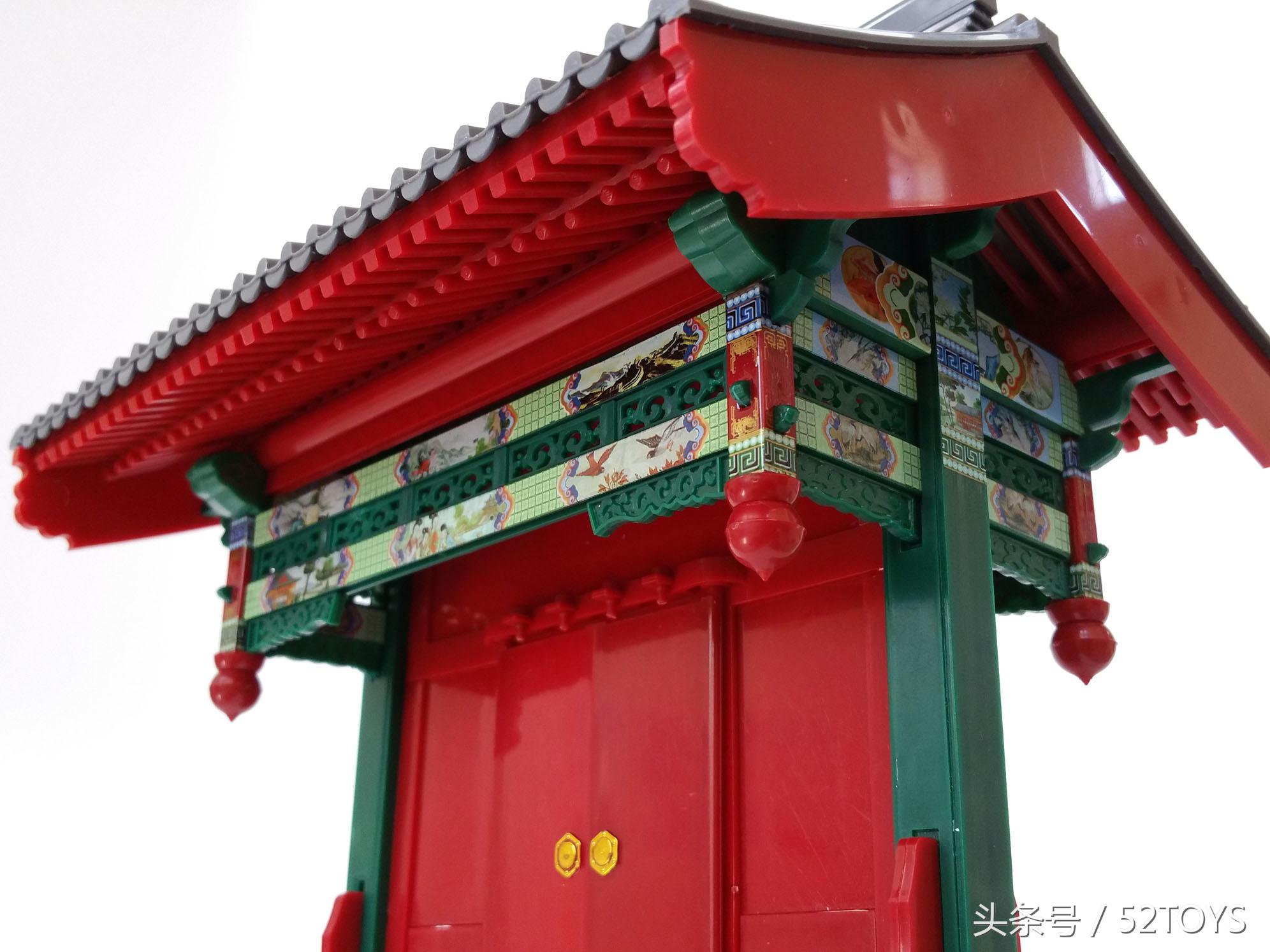 古建筑手办,中国古建筑手办