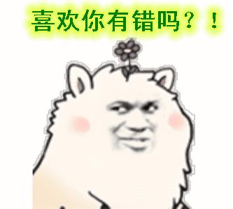 喜欢你表情包动态图片,想你搞笑的动图表情包