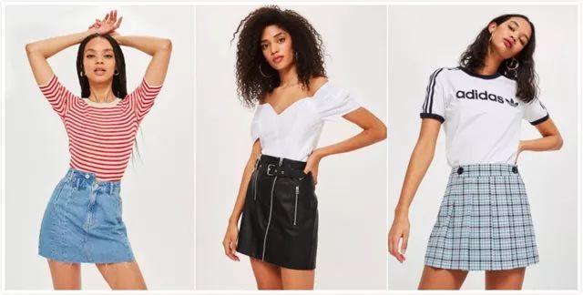 夏日这样穿短裙看起来胖5斤,胖mm短裙穿搭140斤