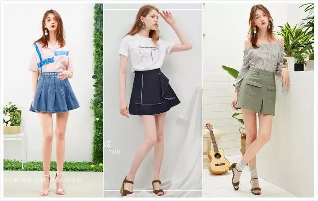 夏日这样穿短裙看起来胖5斤,胖mm短裙穿搭140斤