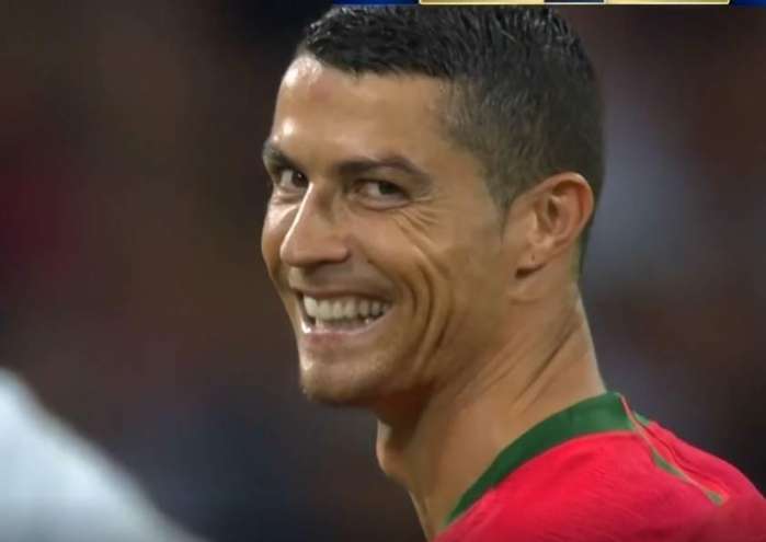 c罗2018年西班牙对阵葡萄牙,葡萄牙3:3西班牙c罗定位球