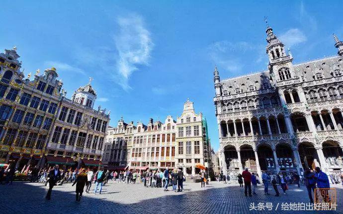 布鲁塞尔老街图,布鲁塞尔街头的美女