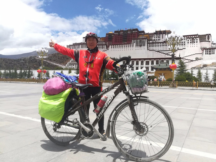 骑行西藏再见拉萨,骑行西藏游览拉萨八廓街