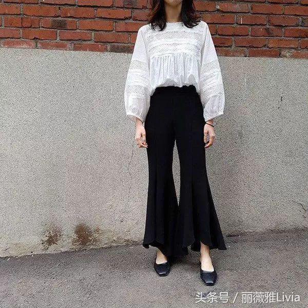 一件雪纺衫怎么搭,夏天白色雪纺上衣太透穿什么内搭