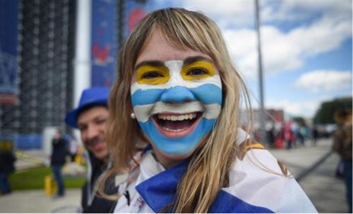 世界杯美女球迷惊艳镜头阿根廷,世界杯美女如云