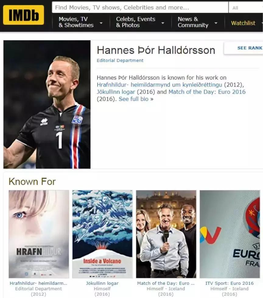 冰岛导演牙医,冰岛球队队长是牙医