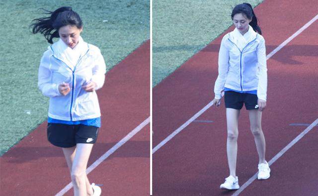 本以为迪丽热巴惊艳全场,迪丽热巴运动风穿搭